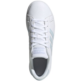 Chaussures adidas Grand Court K Jr EG1994 blanc bleu 1