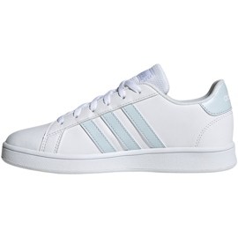 Chaussures adidas Grand Court K Jr EG1994 blanc bleu 2