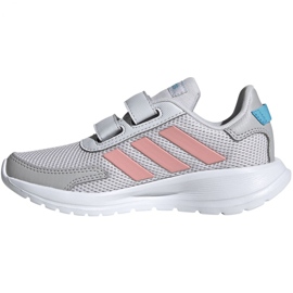 Chaussures Adidas Tensaur Run C Jr EG4148 rose gris 2 Chaussures Adidas Tensaur Run C Jr EG4148 rose gris 2