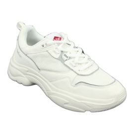 Lee Cooper Chaussures de sport pour femmes 1276 blanc 1