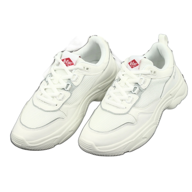 Lee Cooper Chaussures de sport pour femmes 1276 blanc 2