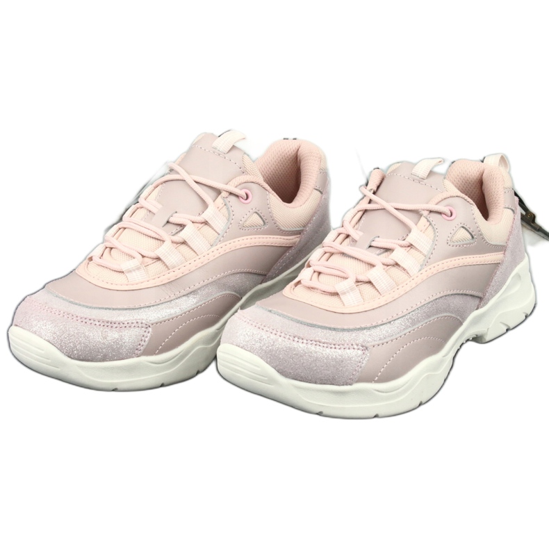 Chaussures de sport pour femmes Filippo 1411 rose argent 3 Chaussures de sport pour femmes Filippo 1411 rose argent 3