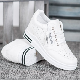 Weide Baskets blanches Evolutions 2