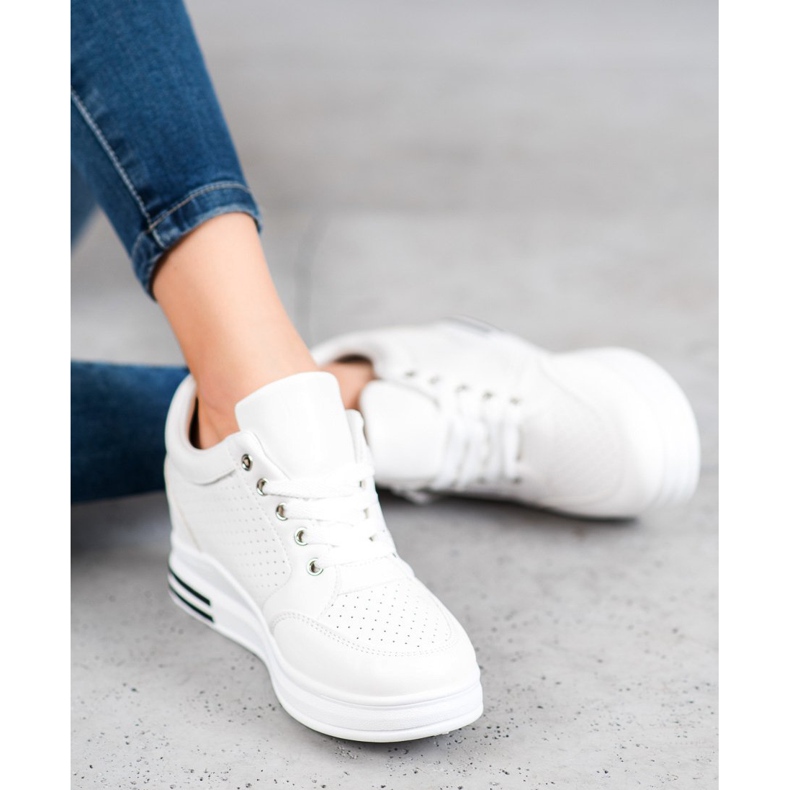 Weide Baskets blanches Evolutions 1