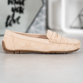 Seastar Mocassins beiges classiques 1