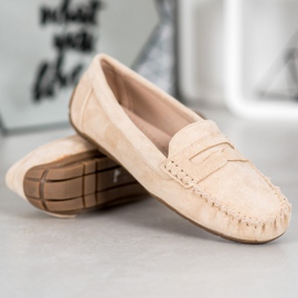 Seastar Mocassins beiges classiques 5