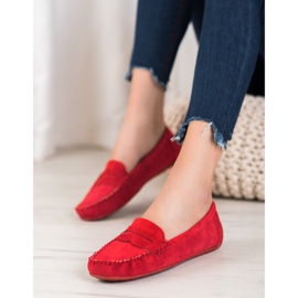 Seastar Mocassins rouges classiques 4