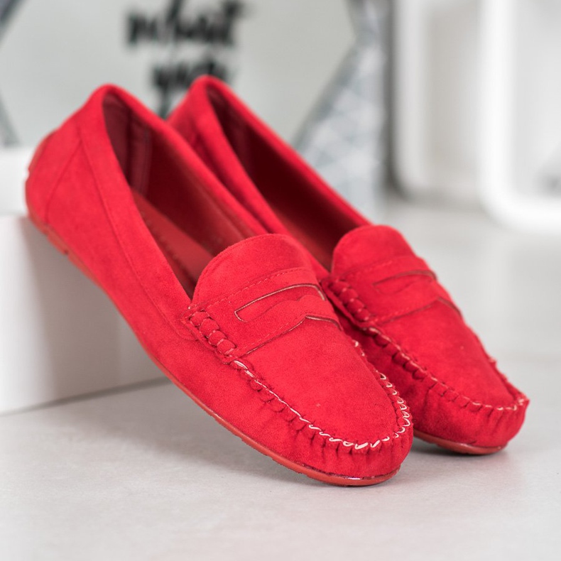 Seastar Mocassins rouges classiques 2