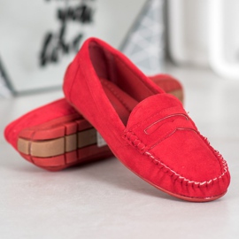 Seastar Mocassins rouges classiques 3