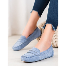 Seastar Mocassins bleus classiques 4
