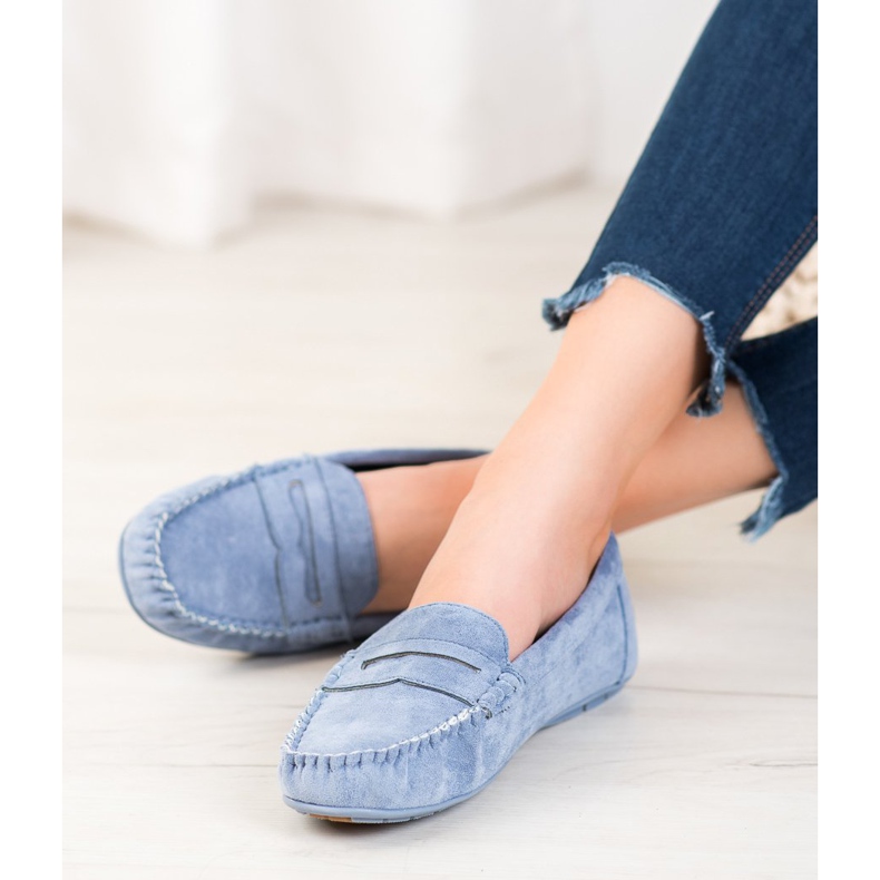Seastar Mocassins bleus classiques 1