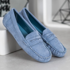 Seastar Mocassins bleus classiques 2