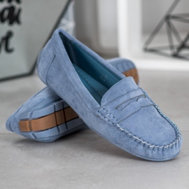 Seastar Mocassins bleus classiques 3