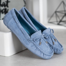 Seastar Mocassins Classiques Avec Un Noeud bleu 1