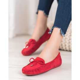 Seastar Mocassins Classiques Avec Un Noeud rouge 1