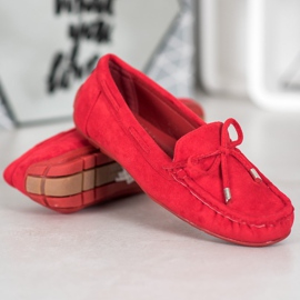 Seastar Mocassins Classiques Avec Un Noeud rouge 3