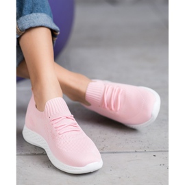 SHELOVET Chaussures de sport légères rose 2