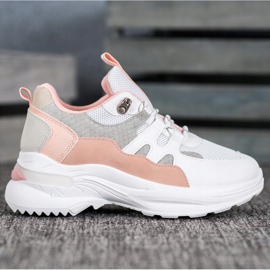 Weide Baskets d'amour à la mode blanche rose multicolore 2