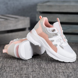 Weide Baskets d'amour à la mode blanche rose multicolore 3