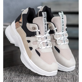 Weide Baskets d'amour à la mode brun le noir multicolore 4
