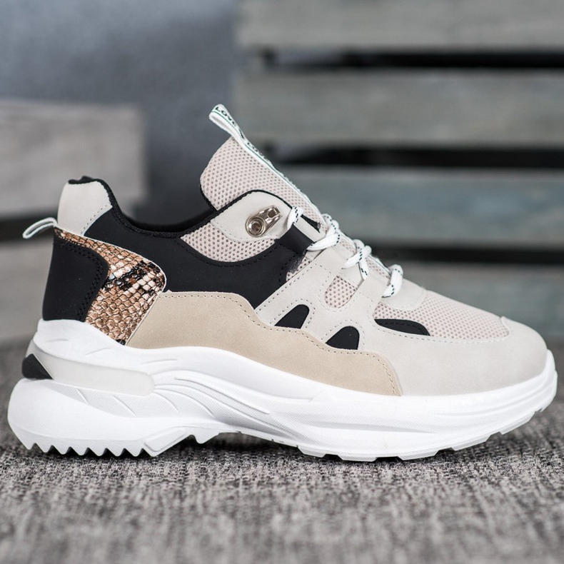 Weide Baskets d'amour à la mode brun le noir multicolore 2