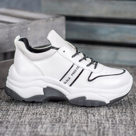 SHELOVET Chaussures de sport blanches 2