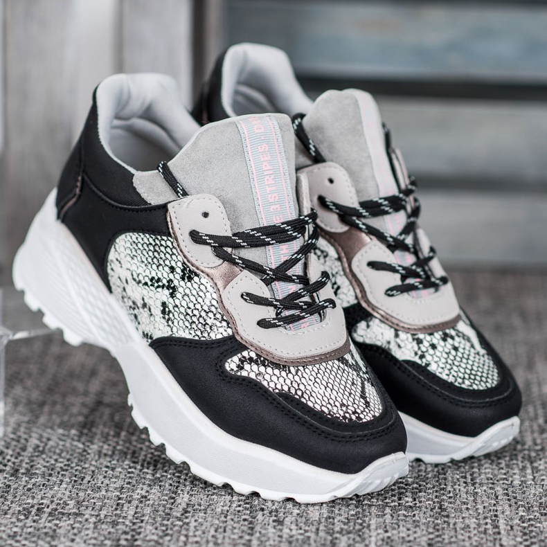 Baskets MCKEYLOR élégantes le noir 1