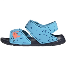 Sandales Adidas Altaswim C Jr EG2178 bleu 2