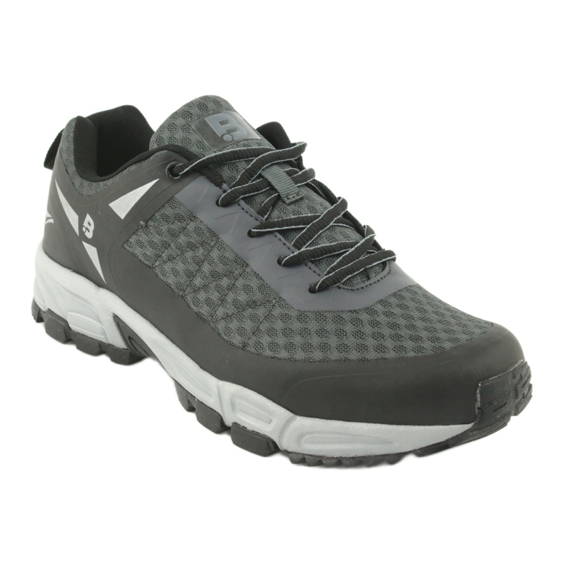 Chaussures de sport trekking McBraun 20MN37-1760 noir gris 1