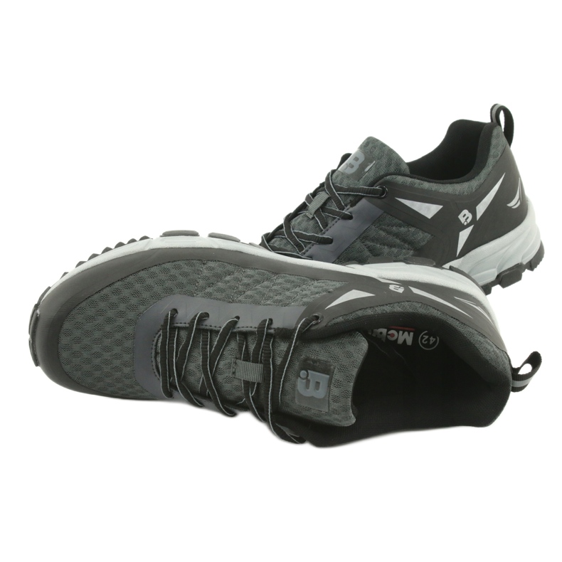 Chaussures de sport trekking McBraun 20MN37-1760 noir gris 5
