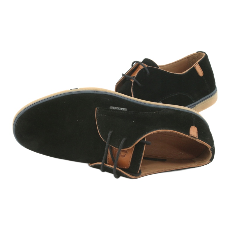 Chaussures homme Badura 3763 noires brun 6