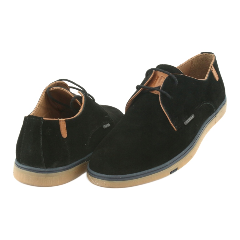 Chaussures homme Badura 3763 noires brun 4