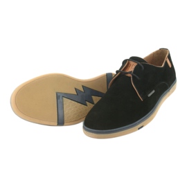 Chaussures homme Badura 3763 noires brun 5