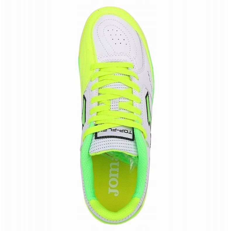 Chaussures de foot Joma Top Flex 920 Tf M TOPW.920.TF jaune, blanc, vert jaune 2