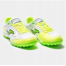 Chaussures de foot Joma Top Flex 920 Tf M TOPW.920.TF jaune, blanc, vert jaune 3