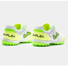 Chaussures de foot Joma Top Flex 920 Tf M TOPW.920.TF jaune, blanc, vert jaune 4