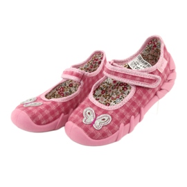 Chaussures pour enfants Befado 109P187 rose gris 1 Chaussures pour enfants Befado 109P187 rose gris 1