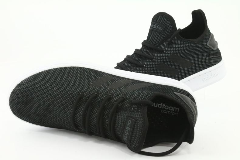 Chaussures Adidas Court Adapt M F36418 noir gris 6