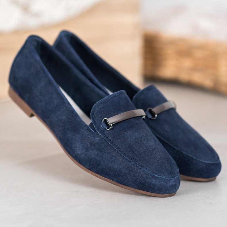 Filippo Seigneurs du cuir bleu marine 1