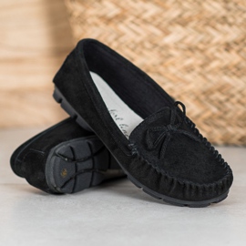 Filippo Mocassins en cuir noir le noir 3