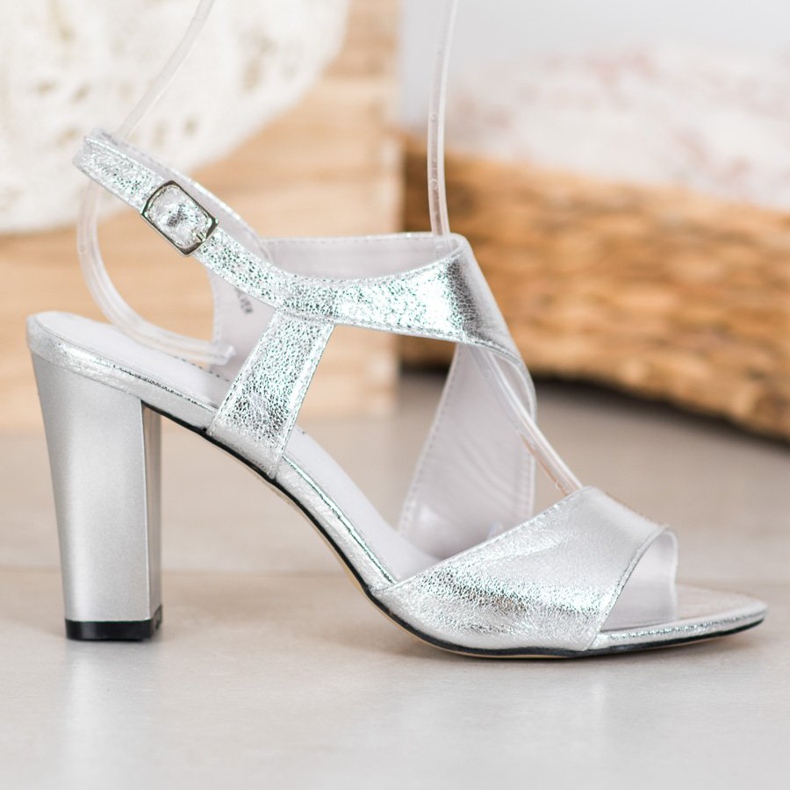 Goodin Sandales argentées 1