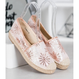Best Shoes Espadrilles À Paillettes rose 2