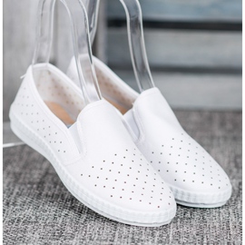 McKey Slipons décontractés blancs blanche 1 McKey Slipons décontractés blancs blanche 1