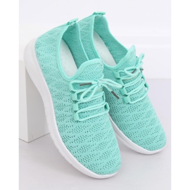 Chaussures de sport vert menthe BB76 multicolore 2