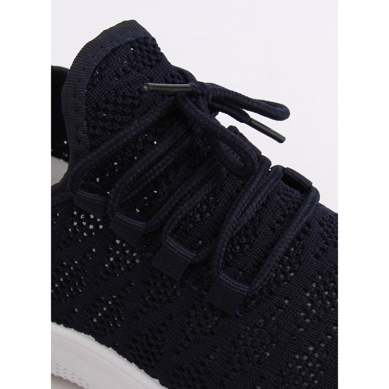 BB76 Chaussures de sport bleu marine marine jaune 1