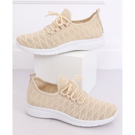 Beige BB76 Chaussures de sport beiges 2 Beige BB76 Chaussures de sport beiges 2