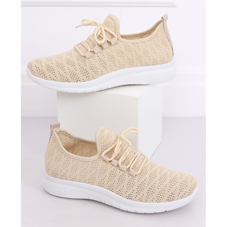 Beige BB76 Chaussures de sport beiges 2