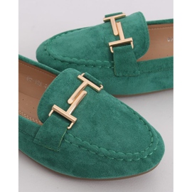 Vert Mocassins Femme 99-13A Vert 3