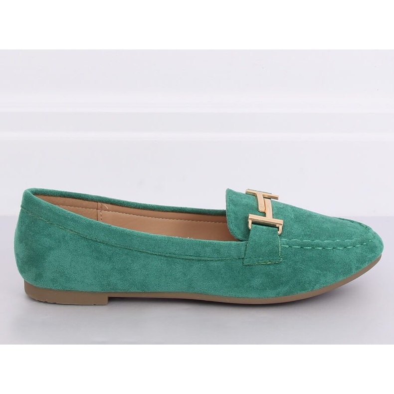Vert Mocassins Femme 99-13A Vert 1