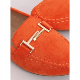 Mocassins femme orange 99-13A Orange 1 Mocassins femme orange 99-13A Orange 1